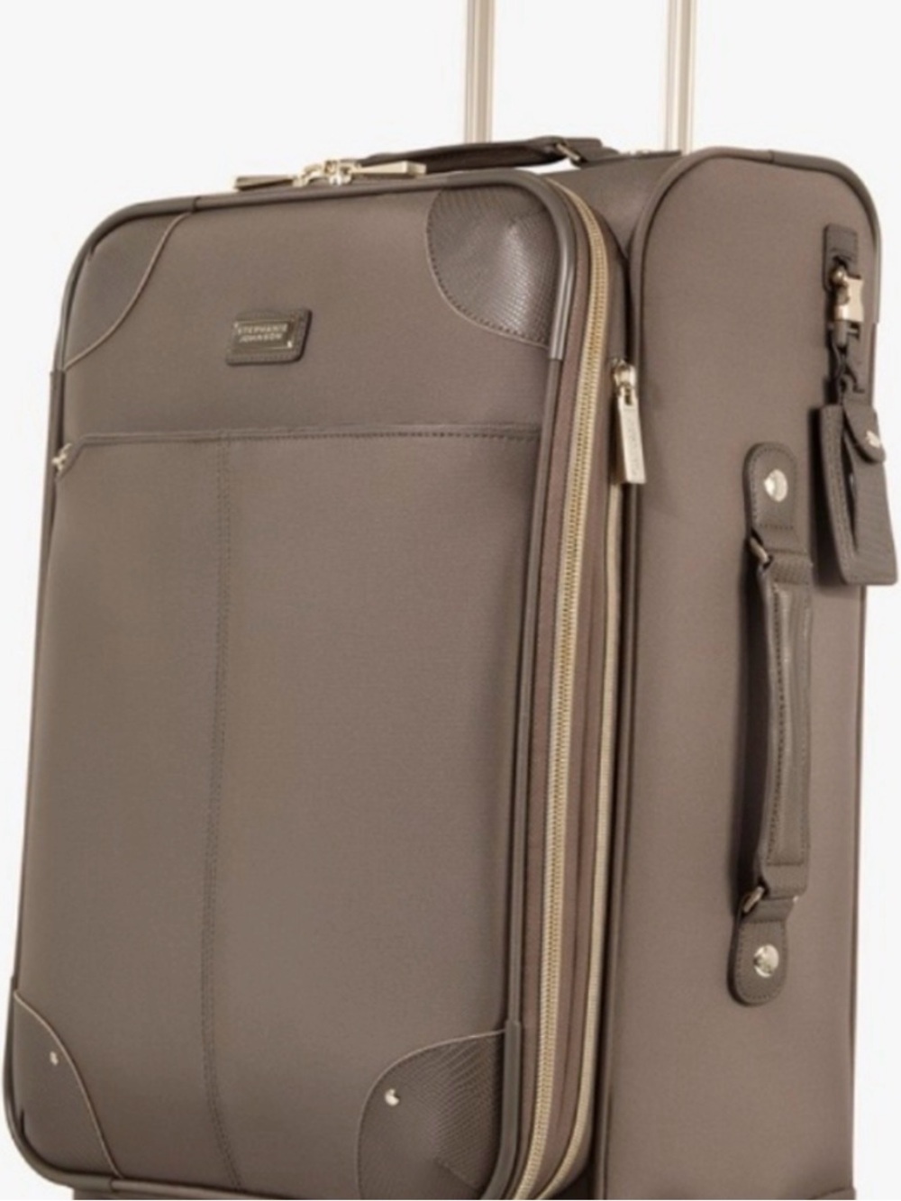Stephanie Johnson Manhattan Under-Seat Roller Suitcase Mocha